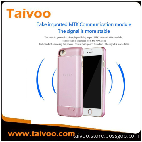 Phone case support recharge and put a SIM